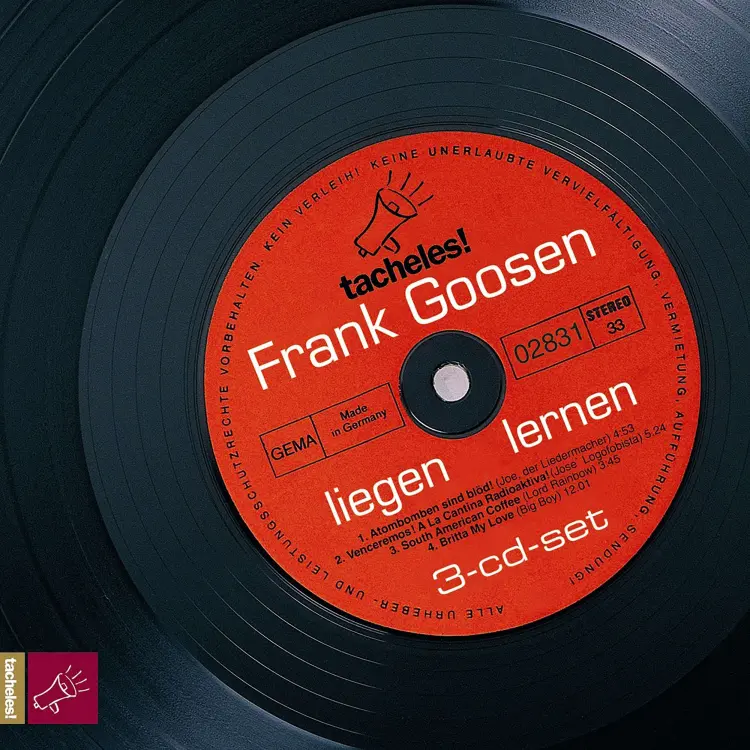 Cover von Frank Goosen - liegen lernen