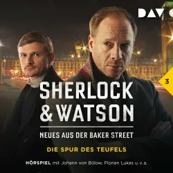 Cover - Viviane Koppelmann - Sherlock & Watson - Neues aus der Baker Street - Folge 3 - Die Spur des Teufels