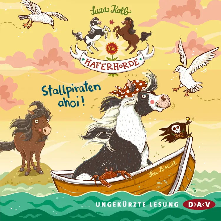 Cover von Suza Kolb - Die Haferhorde - Teil 5 - Stallpiraten ahoi!
