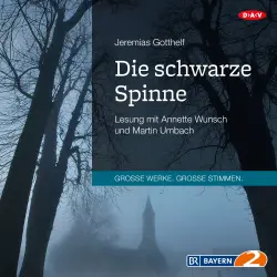 Cover - Jeremias Gotthelf - Die schwarze Spinne
