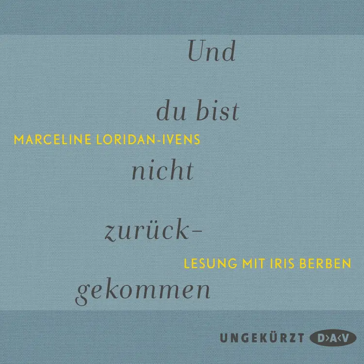 Cover von Marceline Loridan-Ivens - Und du bist nicht zurückgekommen