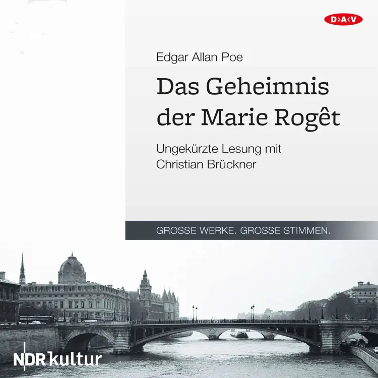 Cover von EdgarAllan Poe - Das Geheimnis der Marie Roget