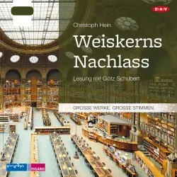 Cover - Christoph Hein - Weiskerns Nachlass