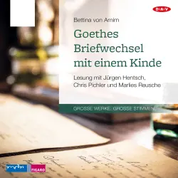 Cover - Bettina von Arnim - Goethes Briefwechsel mit einem Kinde