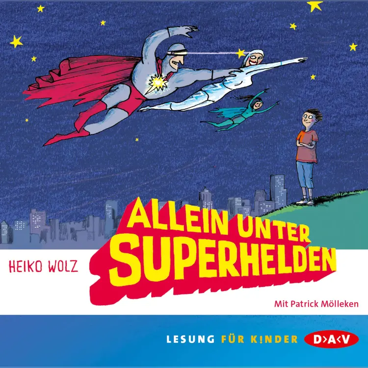 Cover von Heiko Wolz - Allein unter Superhelden
