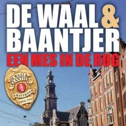 Cover - Simon de Waal - De Waal & Baantjer - deel 6 - Een mes in de rug