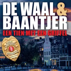 Cover - Simon de Waal - De Waal & Baantjer - deel 10 - Een tien met een griffel