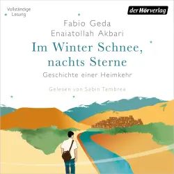 Cover - Fabio Geda - Im Winter Schnee, nachts Sterne. Geschichte einer Heimkehr