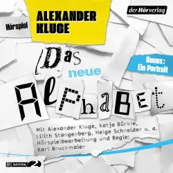 Cover - Alexander Kluge - Das neue Alphabet