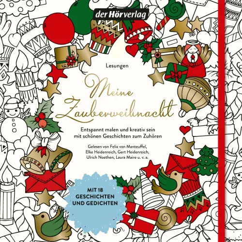 Cover von Joseph Eichendorff - Meine Zauberweihnacht - Entspannt malen und kreativ sein mit schönen Geschichten und Gedichten zum Zuhören