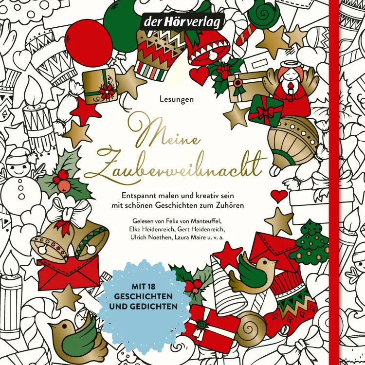 Cover von Joseph Eichendorff - Meine Zauberweihnacht - Entspannt malen und kreativ sein mit schönen Geschichten und Gedichten zum Zuhören