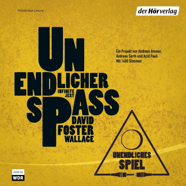 Cover von David Foster Wallace - Unendlicher Spaß