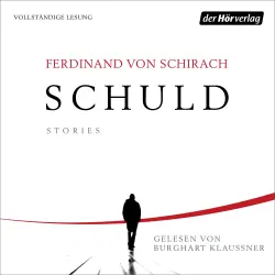 Cover - Ferdinand Schirach - Schuld - Stories