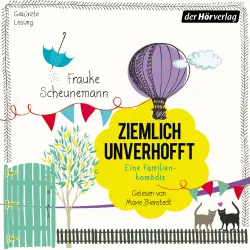 Cover - Frauke Scheunemann - Ziemlich unverhofft - Eine Familienkomödie