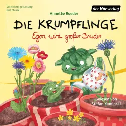 Cover - Annette Roeder - Die Krumpflinge - Folge 6 - Egon wird großer Bruder