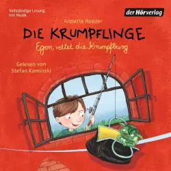 Cover - Annette Roeder - Die Krumpflinge - Folge 5 - Egon rettet die Krumpfburg