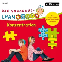 Cover - Swantje Zorn - Die Vorschul-Lernraupe - Konzentration