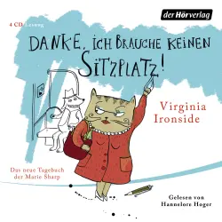 Cover - Virginia Ironside - Danke, ich brauche keinen Sitzplatz! - Das neue Tagebuch der Marie Sharp