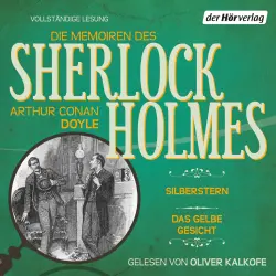 Cover - Arthur Conan Doyle - Die Abenteuer des Sherlock Holmes - Silberstern & Das gelbe Gesicht