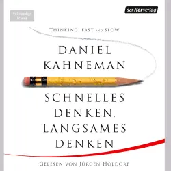 Cover - Daniel Kahneman - Schnelles Denken, langsames Denken