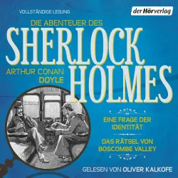 Cover - Arthur Conan Doyle - Die Abenteuer des Sherlock Holmes - Eine Frage der Identität & Das Rätsel von Boscombe Valley