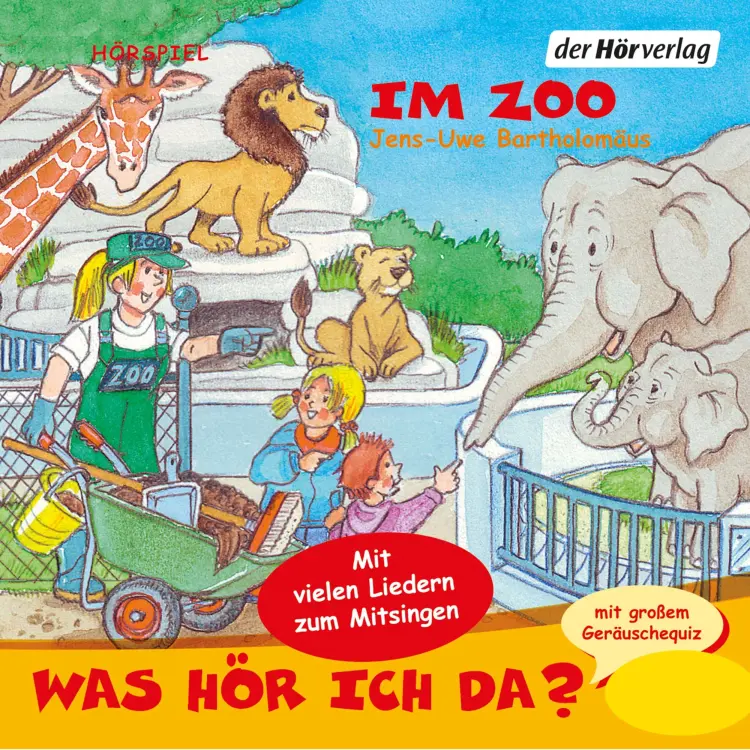 Cover von Jens-Uwe Bartholomäus - Was hör ich da? - Im Zoo