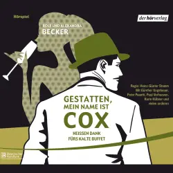 Cover - Rolf A. Becker - Gestatten, mein Name ist Cox - Heißen Dank fürs kalte Büffet