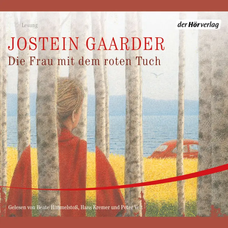 Cover von Jostein Gaarder - Die Frau mit dem roten Tuch