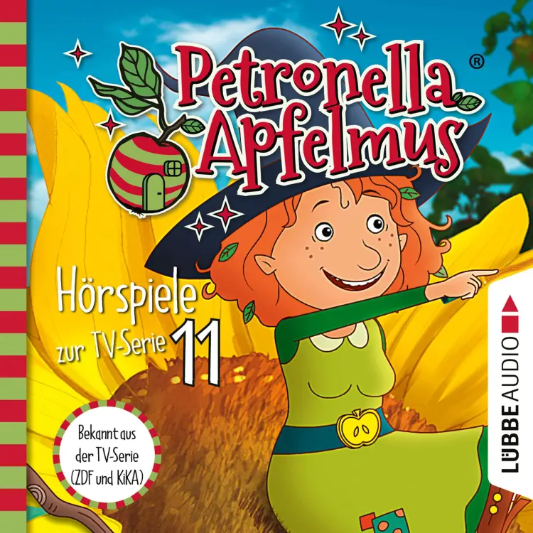 Cover von Petronella Apfelmus - Petronella Apfelmus - Hörspiele zur TV Serie - Folge 11 - Eine abenteuerliche Nacht, Der komische Cousin, Die Mondglockenblume