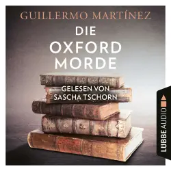 Cover - Guillermo Martínez - Die Oxford-Morde