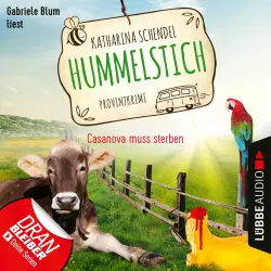 Cover - Katharina Schendel - Hummelstich - Folge 2 - Casanova muss sterben - Provinzkrimi