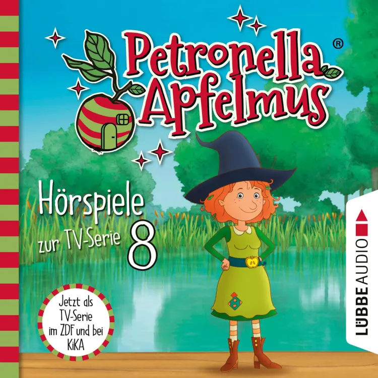 Cover von Petronella Apfelmus - Petronella Apfelmus - Hörspiele zur TV Serie - Folge 8 - Das Stinkeparfüm, Der Zaubersauberbesen, Der verlorene Ring, Die Doppelgängerin