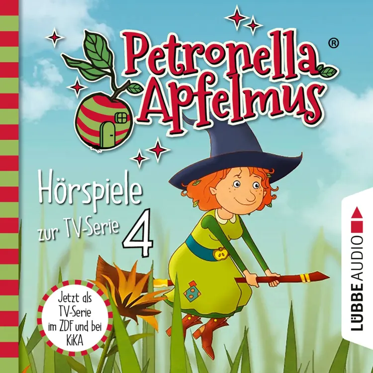 Cover von Petronella Apfelmus - Petronella Apfelmus - Hörspiele zur TV Serie - Folge 4 - Verhexte Bäckerei, Das Band der Freundschaft, Hexengeburtstag, Aufprall mit Folgen