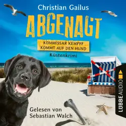 Cover - Christian Gailus - Abgenagt - Kommissar Kempff kommt auf den Hund - Küsten-Krimi