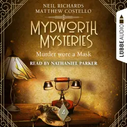 Cover - Matthew Costello - Murder wore a Mask - Mydworth Mysteries - A Cosy Historical Mystery Series, Episode 4