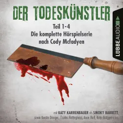 Cover - Cody Mcfadyen - Der Todeskünstler - Die komplette Hörspielserie nach Cody Mcfadyen - Folge 1-4