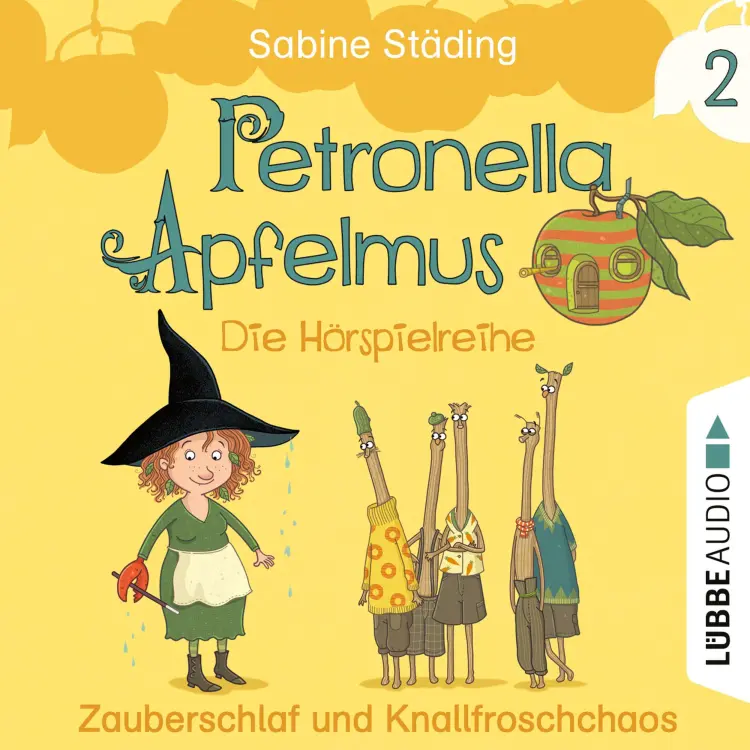 Cover von Petronella Apfelmus - Petronella Apfelmus - Die Hörspielreihe - Folge 2 - Zauberschlaf und Knallfroschchaos