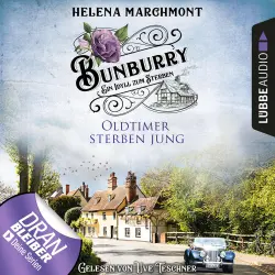 Cover - Helena Marchmont - Ein englischer Cosy-Krimi - Bunburry - Folge 2 - Oldtimer sterben jung - Ein Idyll zum Sterben