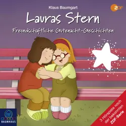 Cover - Lauras Stern - Band 12 - Freundschaftliche Gutenacht-Geschichten
