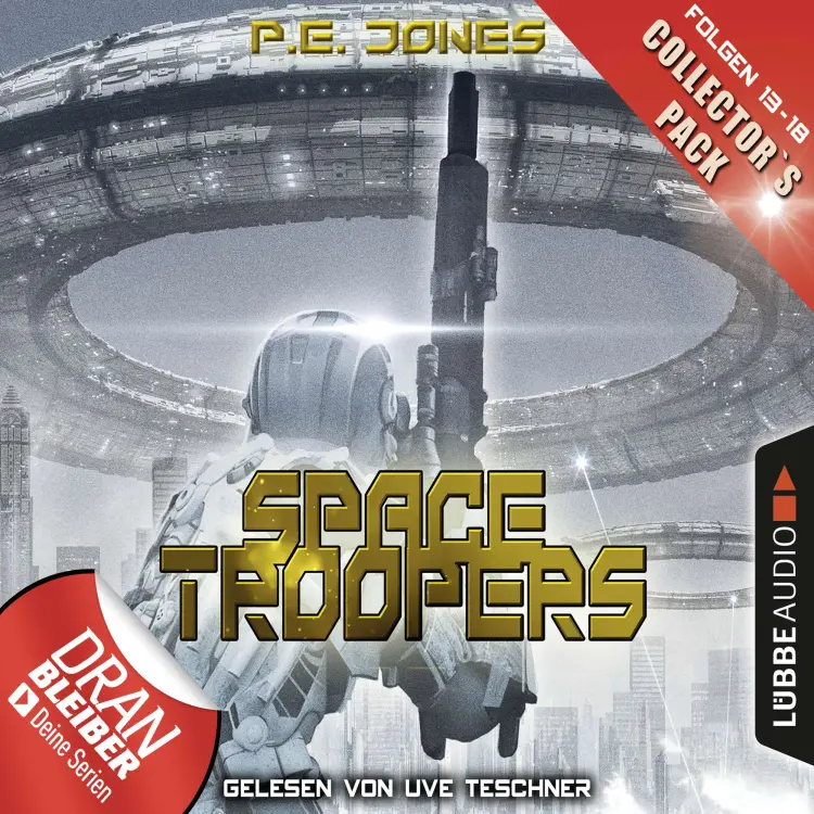Cover von P. E. Jones - Space Troopers, Collector's Pack: Folgen 13-18