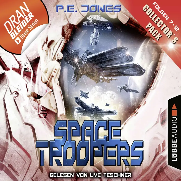 Cover von P. E. Jones - Space Troopers - Collector's Pack - Folgen 7-12