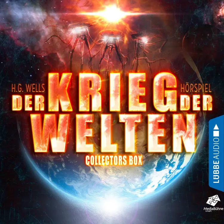 Cover von H.G. Wells - Der Krieg der Welten - Teil 1 bis 4 - Collectors Box