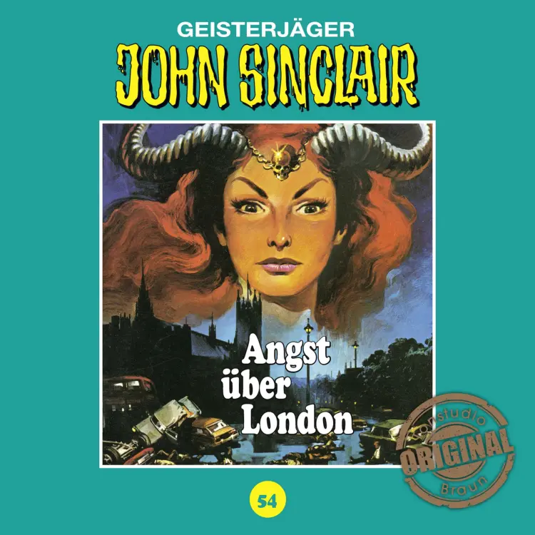 Cover von John Sinclair - Folge 54 - Angst über London