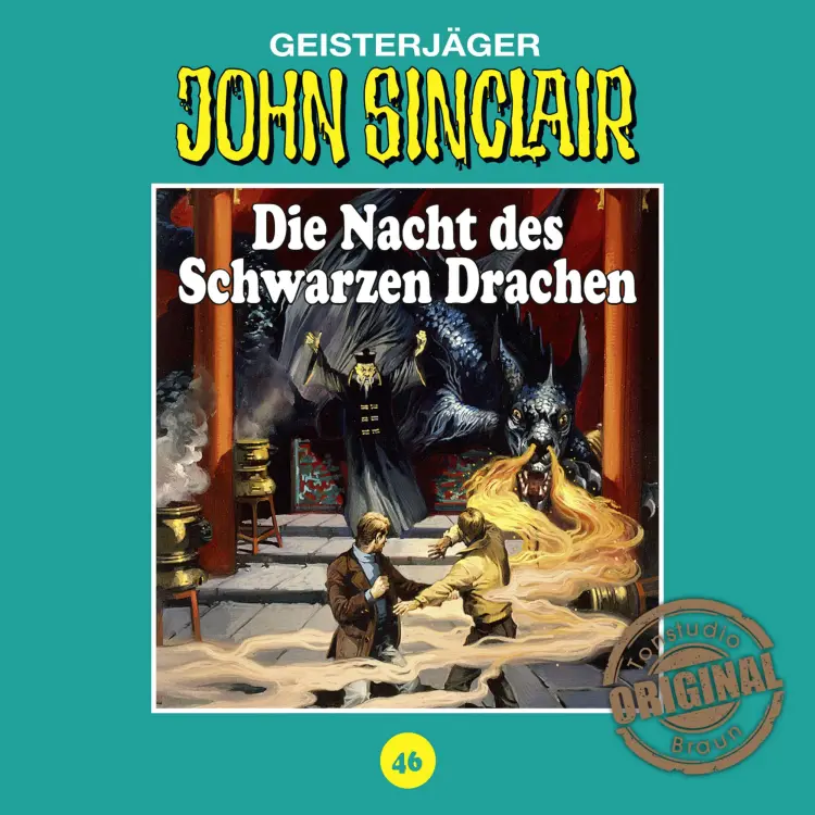 Cover von Jason Dark - Folge 46 - Die Nacht des Schwarzen Drachen