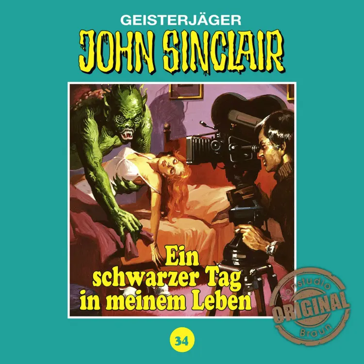 Cover von Jason Dark - Folge 34 - Ein schwarzer Tag in meinem Leben