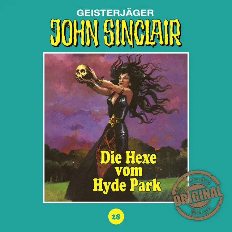 Cover von Jason Dark -  Folge 28 - Die Hexe vom Hyde Park