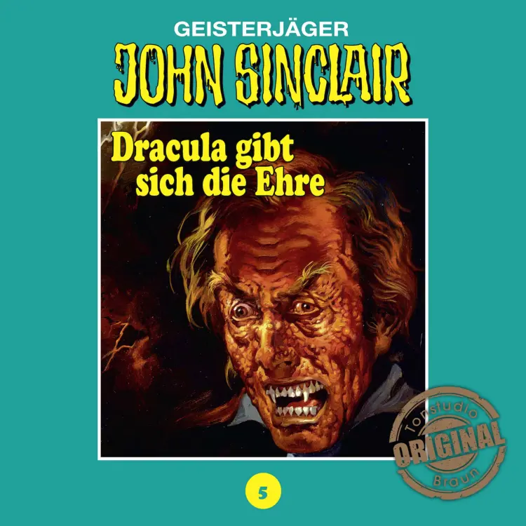 Cover von Jason Dark -  Folge 5 - Dracula gibt sich die Ehre. Teil 2 von 3