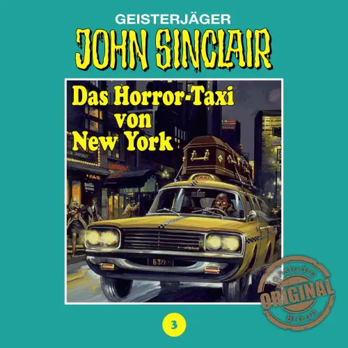 Cover von Jason Dark - Folge 3 - Das Horror-Taxi von New York