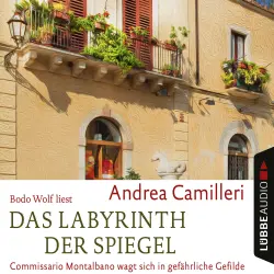 Cover - Andrea Camilleri - Commissario Montalbano - Teil 18 - Das Labyrinth der Spiegel
