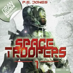 Cover - P. E. Jones - Space Troopers - Folge 1 - Hell's Kitchen